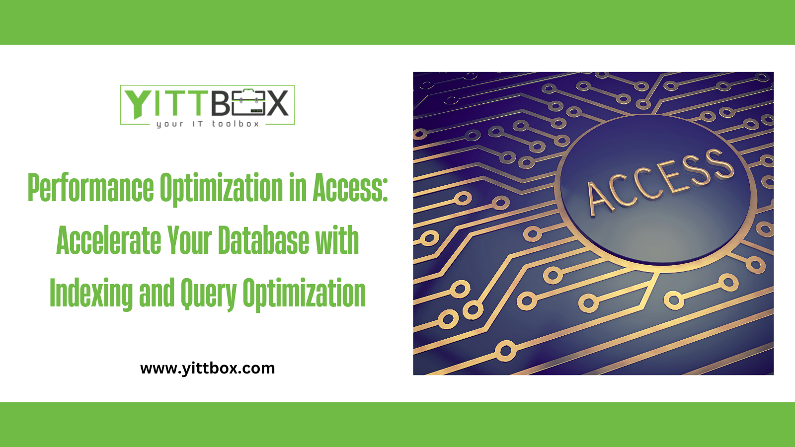 Performance Optimization in Access: Accelerate Your Database with Indexing and Query Optimization